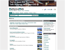 Tablet Screenshot of mallorcaweb.com